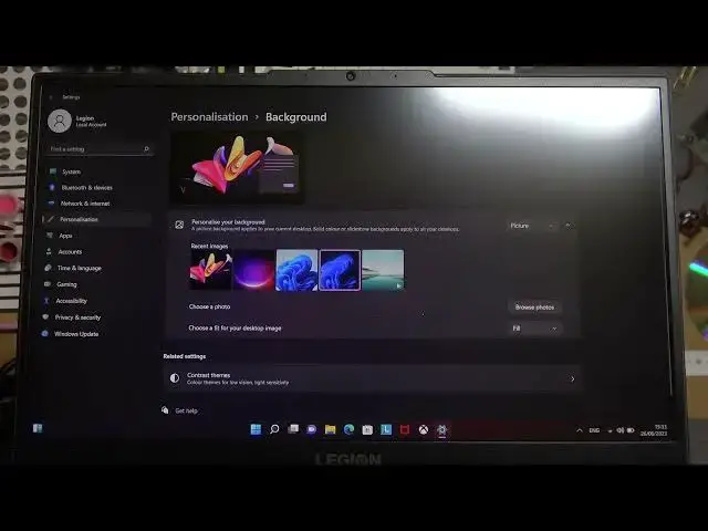 Video thumbnail for How To Change Wallpaper On Lenovo Legion Laptop