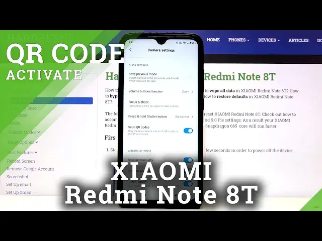 Video thumbnail for How to Allow Camera to Scan QR Codes in XIAOMI Redmi Note 8T – QR Codes Built-in Scanner