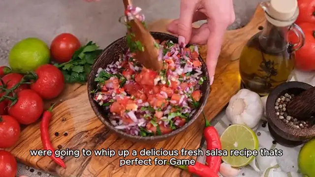 Video thumbnail for Fresh salsa recipe
