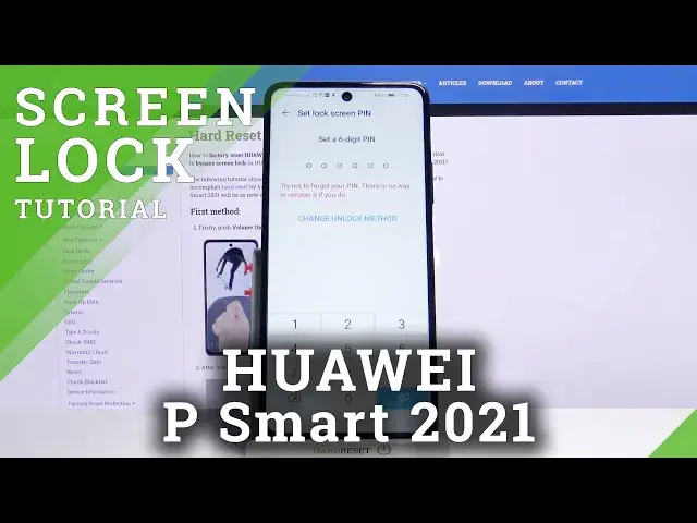 Video thumbnail for How to Turn On Screen Lock on HUAWEI P Smart 2021 – Set Screen Lock Pattern
