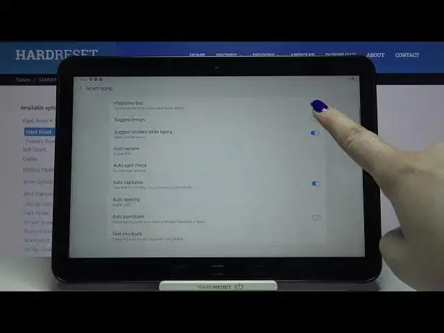 Video thumbnail for How to Enable Suggest Emojis on SAMSUNG Galaxy Tab Active Pro - Text Correction Options