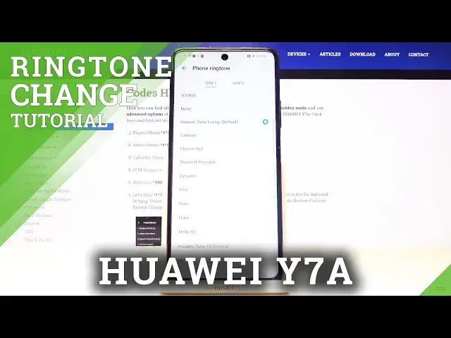 Video thumbnail for How to Change Ringtone on HUAWEI Y7A – Sounds Settings