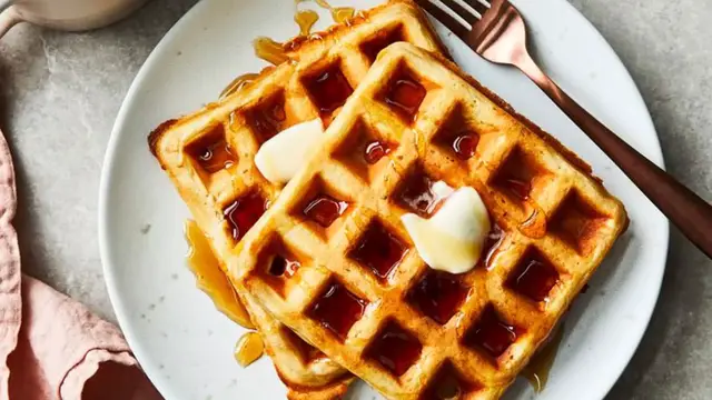 Video thumbnail for Waffles recipe