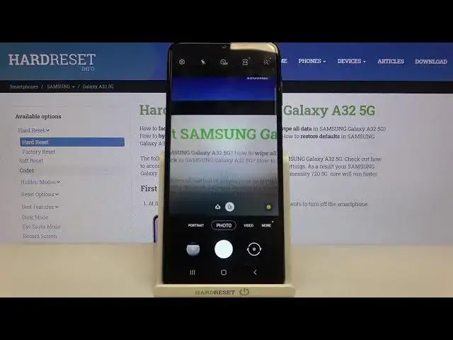 Video thumbnail for How to Reset Camera Settings in Samsung Galaxy A32 5G - Default Camera Values