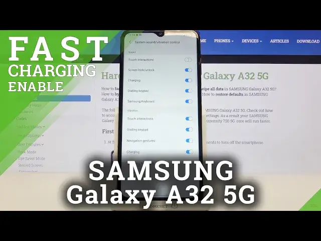 'Video thumbnail for How to Turn Off Fast Charging on SAMSUNG Galaxy A32 5G – Super Fast Charging'