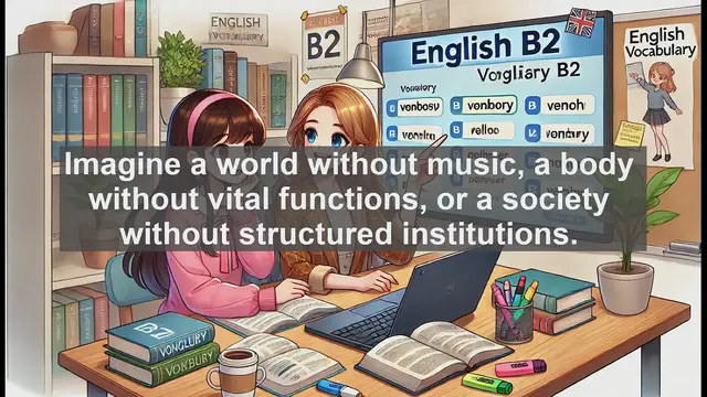 Video thumbnail for 1500 Must Know CEFR B2 Vocabulary - The Many Meanings of 'Organ': From Biology to Music
