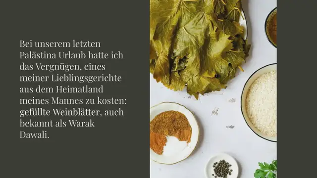 Video thumbnail for Gefüllte Weinblätter Rezept (Warak Dawali)