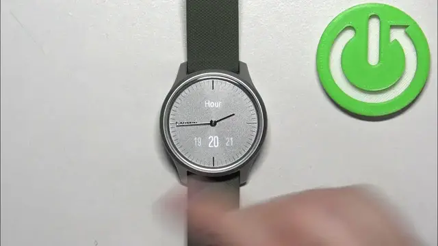 Video thumbnail for How to Change Time on GARMIN Vivomove Style