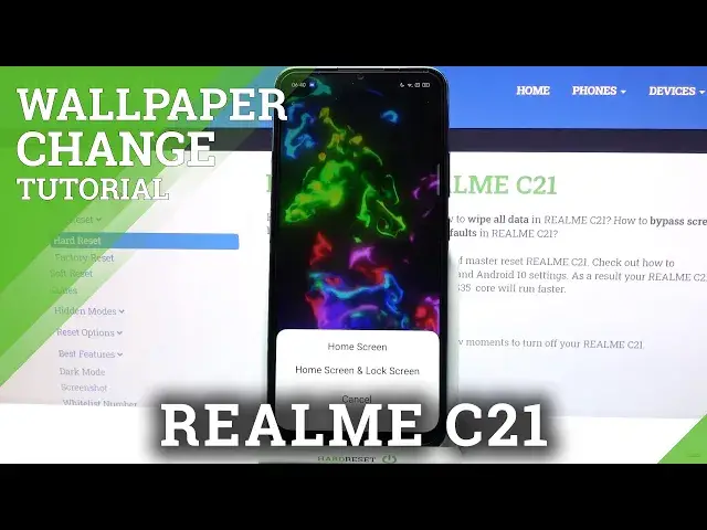 'Video thumbnail for How to Install Live Wallpaper on REALME C21 – Magic Fluids'