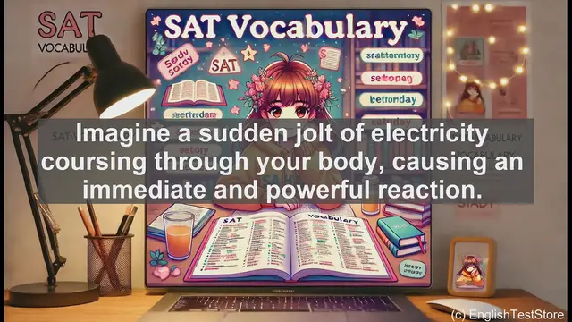 Video thumbnail for 5000 Must Know SAT Vocabulary - SAT Vocabulary: Understanding 'Galvanic'