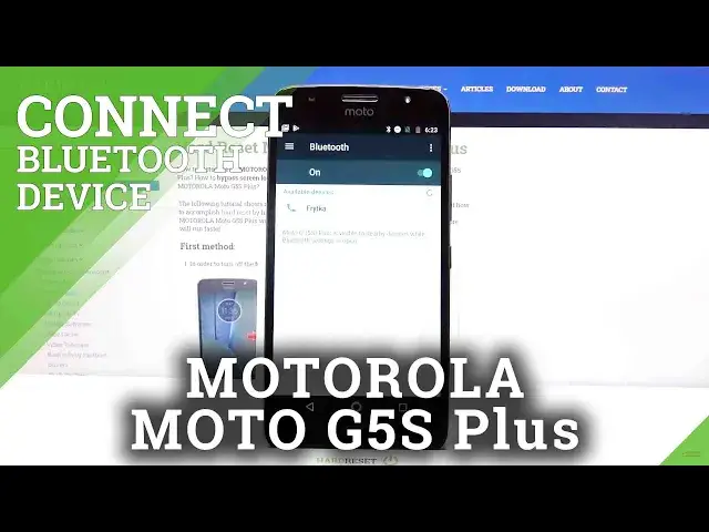 'Video thumbnail for How to Pair Bluetooth Device with Motorola Moto G5S Plus – Connect Devices Via Bluetooth'