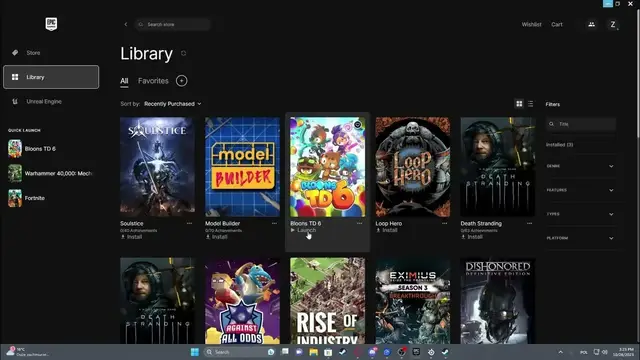 Video thumbnail for How To Find Game Files In Epic Games Launcher 2023 / 2024
