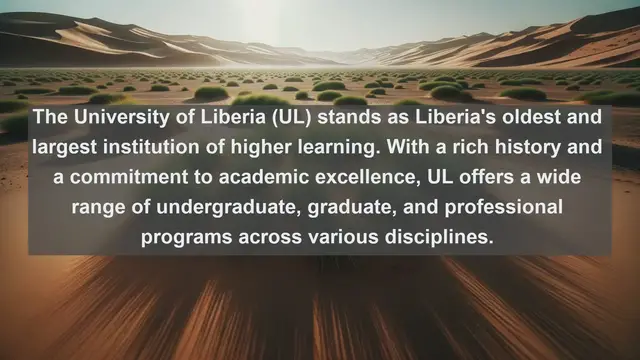 Video thumbnail for Unlocking Academic Excellence: Top 10 Universities in Liberia
