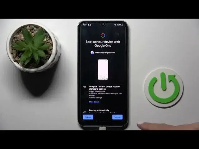 'Video thumbnail for How to Activate Google Backup on SAMSUNG Galaxy F34'