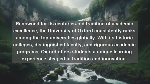 Video thumbnail for Exploring Academic Excellence: Top 10 Favorite Universities in the United Kingdom