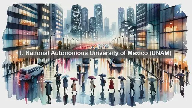 Video thumbnail for Exploring Excellence: Top 10 Favorite Universities in Mexico
