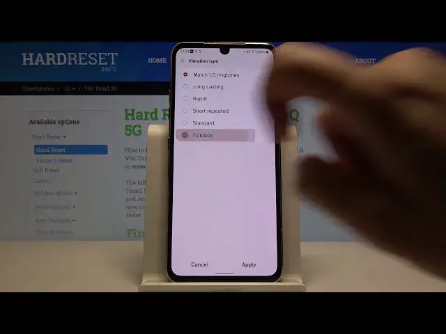 'Video thumbnail for How to Enter Vibration Settings in LG V60 ThinQ - Change Vibration Pattern'