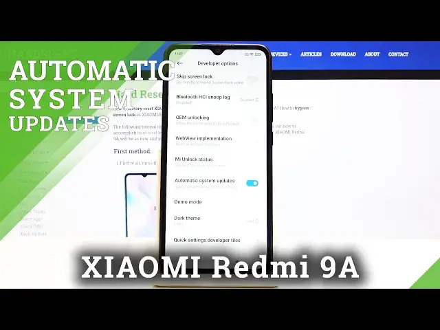 'Video thumbnail for How to Enable Automatic System Update in Xiaomi Redmi 9A – Download System Updates Automatically'