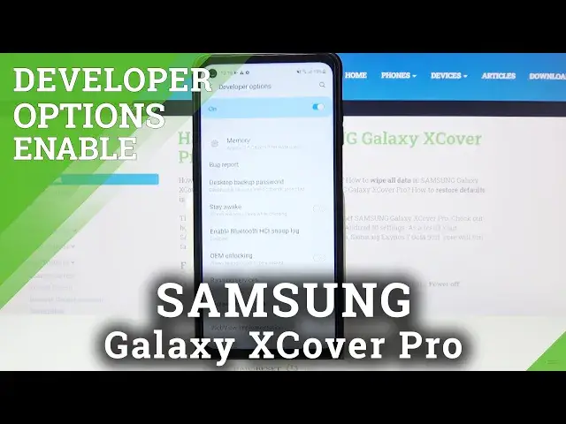 'Video thumbnail for How to Enable Developer Options in Samsung Galaxy XCover Pro - Hidden Settings'