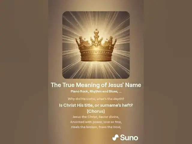 Video thumbnail for The True Meaning of Jesus' Name