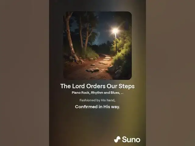 Video thumbnail for The Lord Orders Our Steps - Original Christian Song