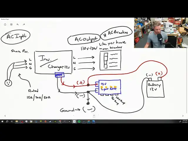 'Video thumbnail for Connecting a 12V Pure Sine Wave Inverter Charger with step-by-step walkthrough | Live Q&A'