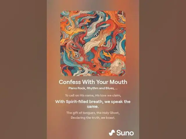 Video thumbnail for Confess With Your Mouth - Original Christian Song