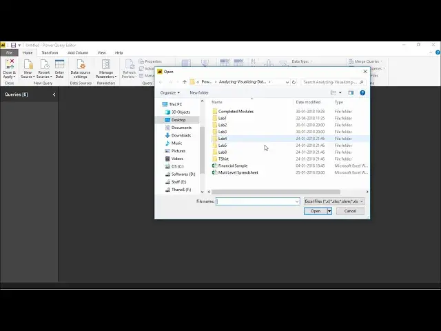 'Video thumbnail for Power BI - Transferring less structured data'
