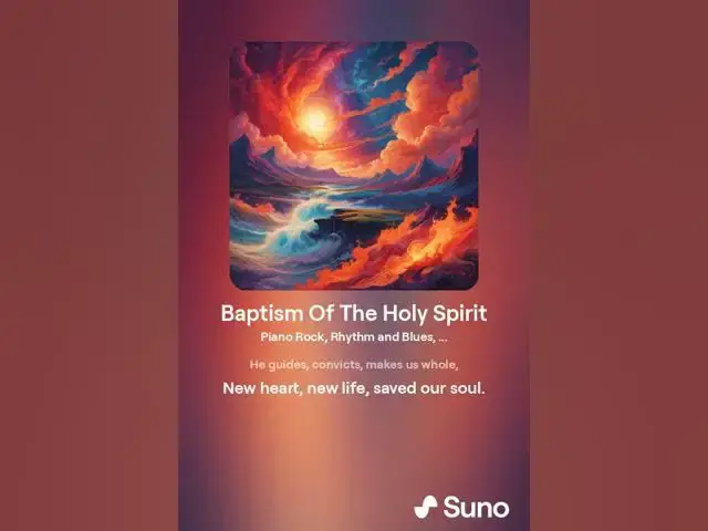 Video thumbnail for Baptism Of The Holy Spirit: A Song of Faith and Transformation