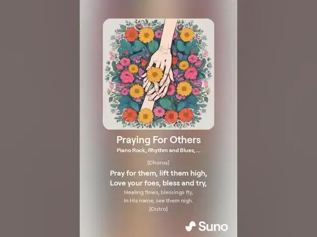 Video thumbnail for Praying For Others: A Heartfelt Song for Those Who Hurt Us