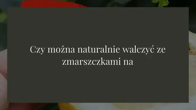 Video thumbnail for Nakładaj go na twarz co wieczór, wzmacnia kolagen i spłyca zmarszczki