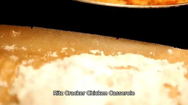 Video thumbnail for Ritz Cracker Chicken Casserole recipe