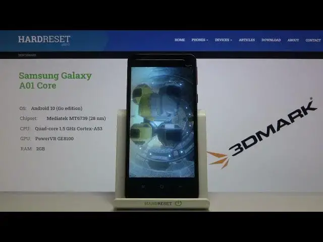 'Video thumbnail for Samsung Galaxy A01 Core 3DMark Sling Shot Benchmark'
