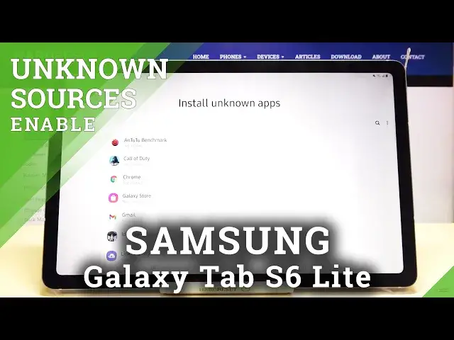 'Video thumbnail for How to Allow Unknown Sources in Samsung Galaxy Tab S6 Lite – Download Apps from Browser'