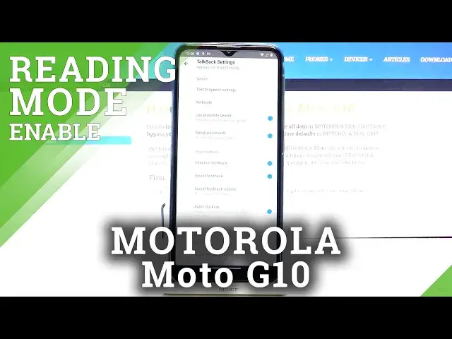 'Video thumbnail for How to Enable Talkback in MOTOROLA Moto G10 – Turn On Screen Reader'