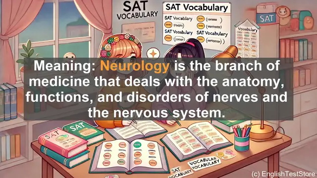 Video thumbnail for 5000 Must Know SAT Vocabulary - Neurology: The Medical Science of Nerves and the Brain