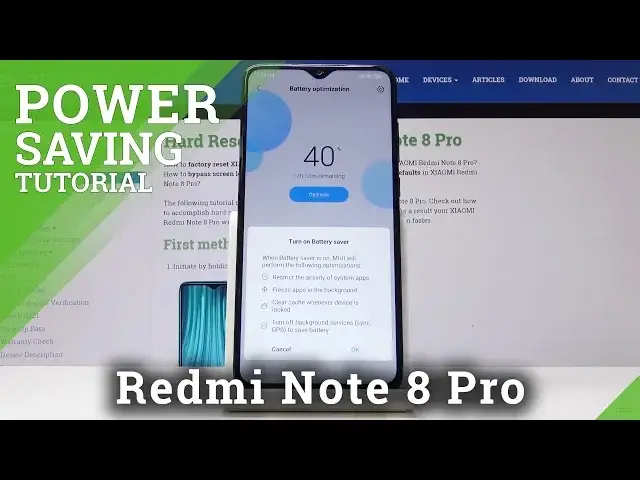 Video thumbnail for How to Activate Power Saving Mode in XIAOMI Redmi Note 8 Pro - Extend Power Saver