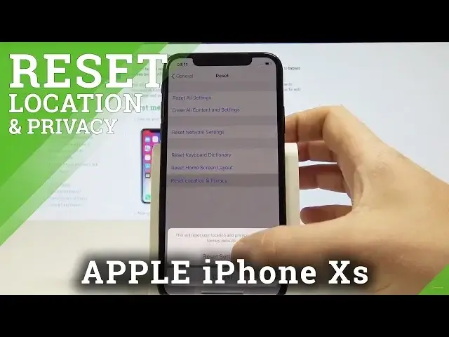 'Video thumbnail for How to Reset Location on iPhone Xs - Restore Privacy Settings'