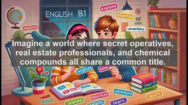 Video thumbnail for 2500 Must Know CEFR B1 Vocabulary - The Many Faces of 'Agent': A Versatile Word in English