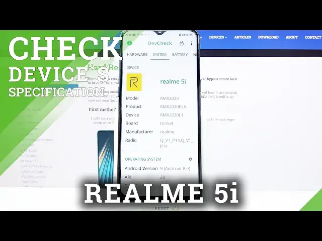 'Video thumbnail for How to Check Specifications of Realme 5i - Install DevCheck Hardware and System Info App'