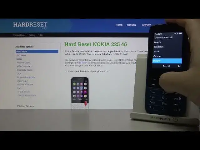 Video thumbnail for How to Find Ringtones in NOKIA 225 4G - Change Ringtone