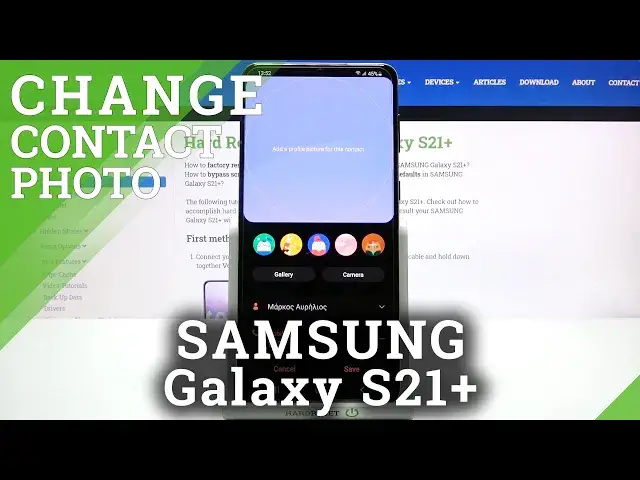 'Video thumbnail for How to Add Photo to Contact in SAMSUNG Galaxy S21+ - Personalize Contact Profile'