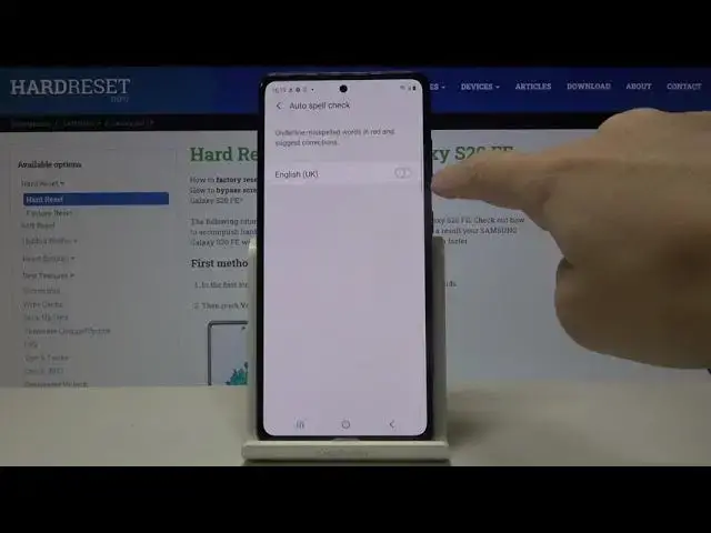 'Video thumbnail for How to Activate Spell Check in SAMSUNG Galaxy S20 FE – Open Text'
