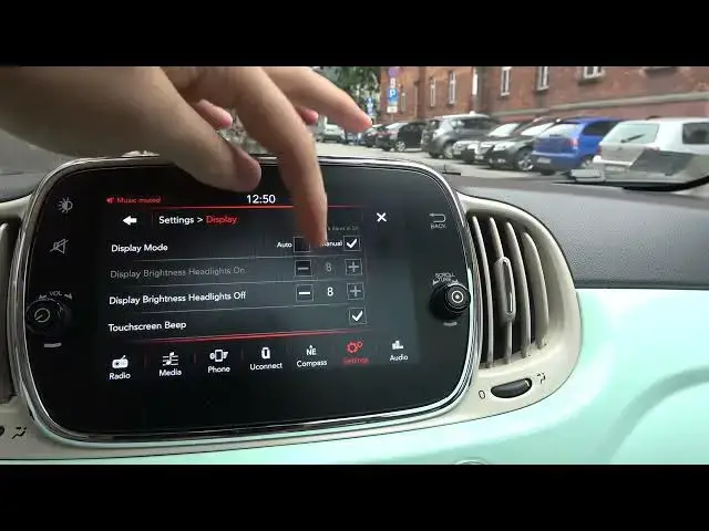 Video thumbnail for How to Change Display Brightness in Fiat 500? Set Multimedia Screen Brightness