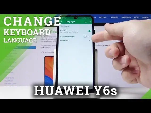 'Video thumbnail for How to Change Keyboard Language in HUAWEI Y6s – Keyboard Settings'