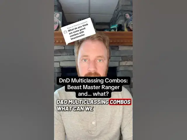 'Video thumbnail for What can we multiclass with a DnD beast master ranger?'