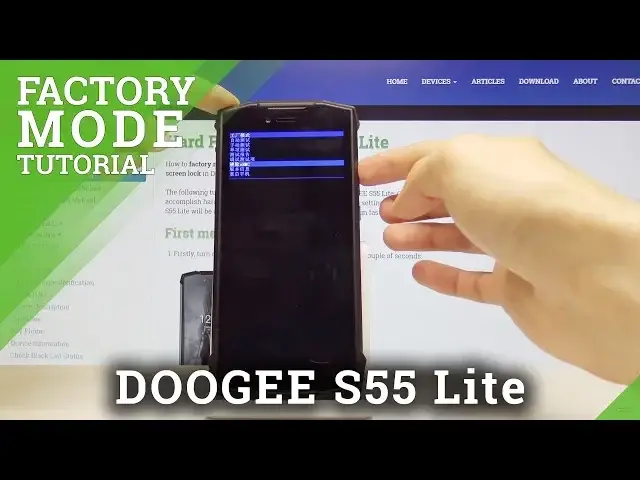 Video thumbnail for Master Reset DOOGEE S55 Lite - Reset through the Factory Mode / Bypass Screen Lock