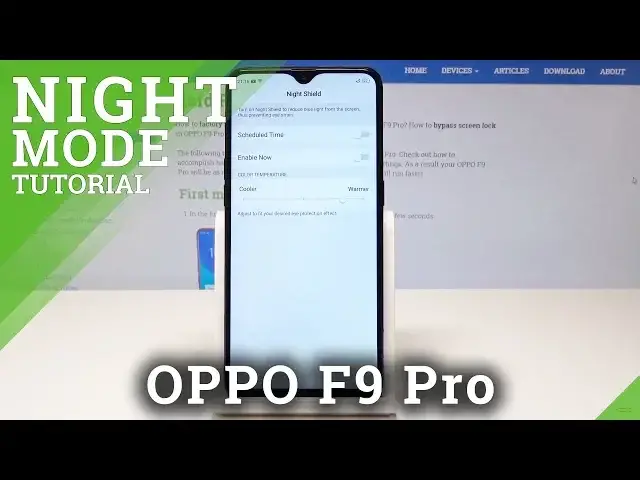 Video thumbnail for How to Enable Night Shield in OPPO F9 Pro - Eye protection