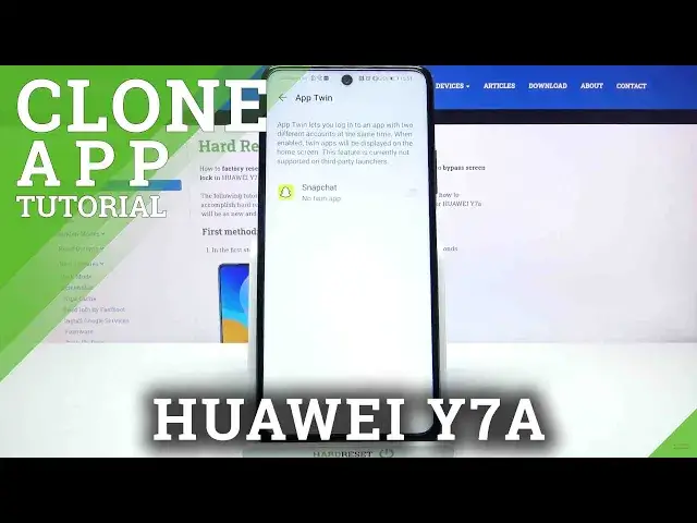 'Video thumbnail for How to Clone Apps on HUAWEI Y7A – Dual Apps'