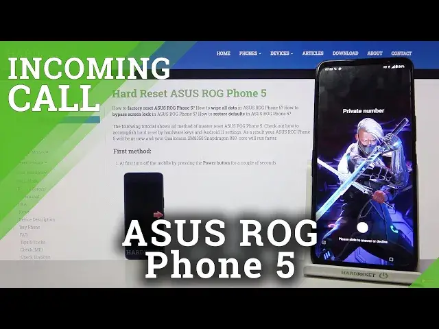'Video thumbnail for Asus ROG Phone 5 - Incoming Call Screen & Options Presentation'